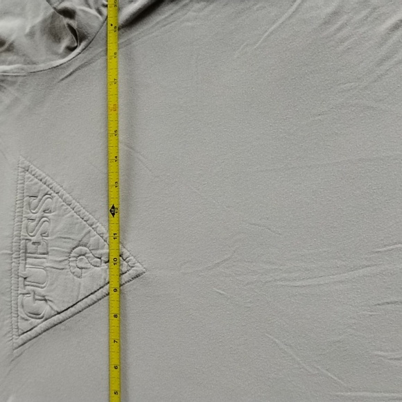 Guess Men's Tan Short Sleeve Tee - Picture 11 of 15